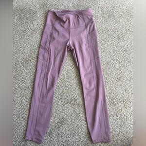 Athleta Ultimate Stash 7/8 Tight in Soft Purple